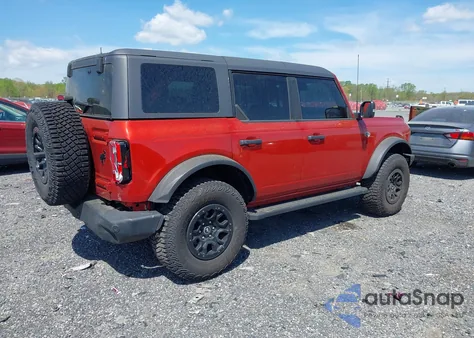 2022 Ford Bronco Wildtrak from USA, damaged, VIN 1FMEE5DP3NLB42355